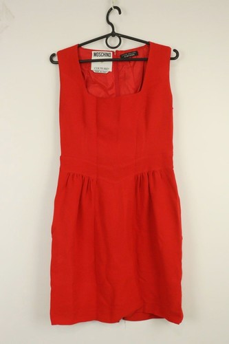 Moschino Couture, MOSCHINO COUTURE Linde Gallery Vintage Red A-Line Sleeveless Short Dress