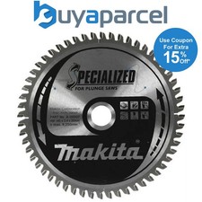 Image of Makita B-09298 Fine Cut Circular Saw Blade 165mm x 20mm For Wood Suits SP6000K