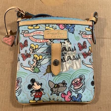 Dooney & Bourke Disney Mickey Tinker Bell Dumbo Crossbody Bag