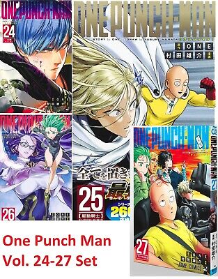 One Punch Man Coleção Manga Vol 1 Ao 26