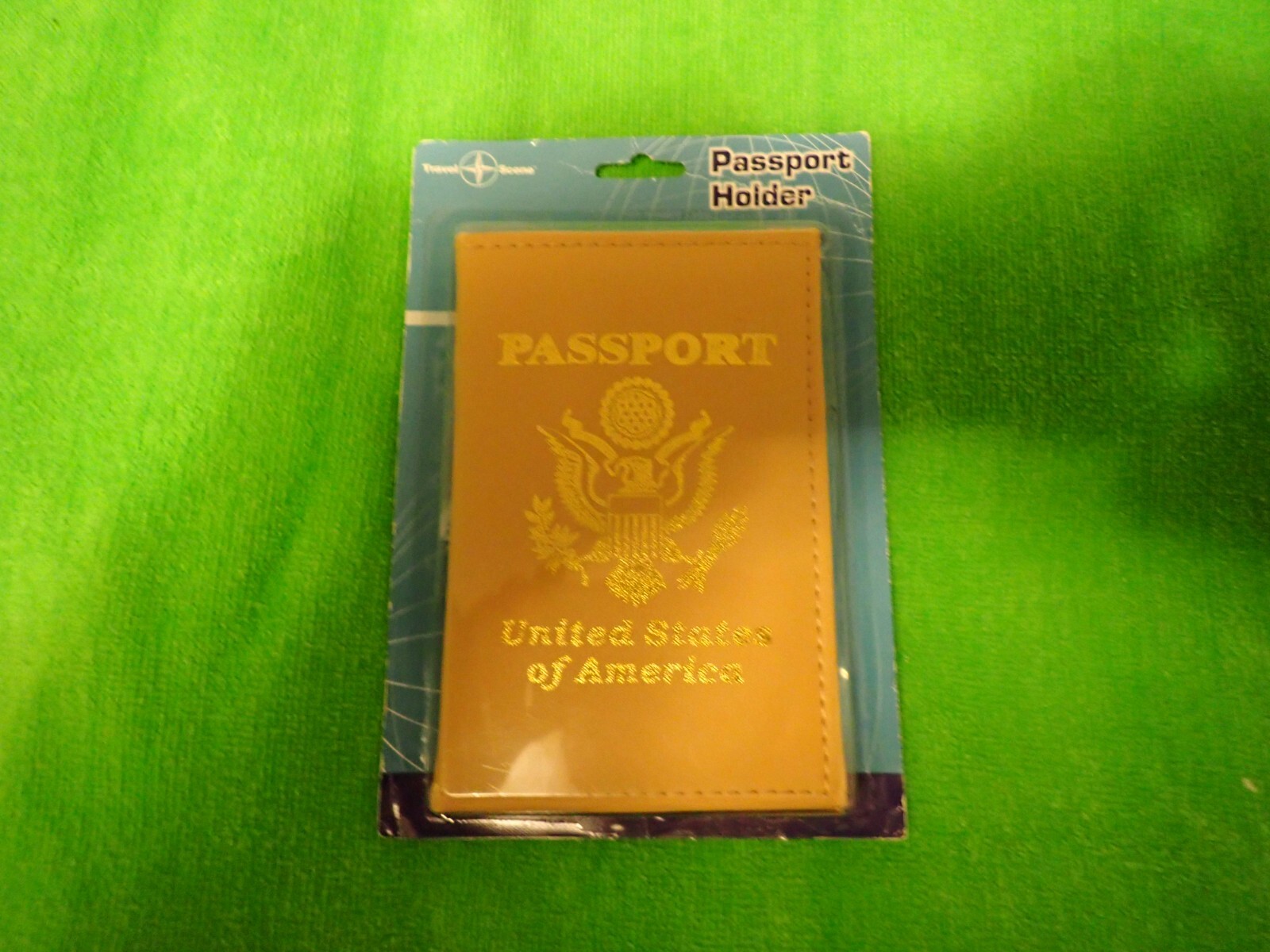 Slim RFID-Blocking Passport Holder for Secure Travel-image