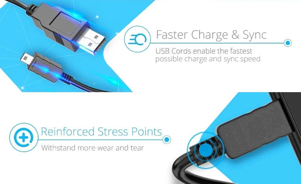 6FT USB 2.0 Cable for Numark DJ: Mixdeck Express, Mixdeck Quad DJ Controller - Image 4 of 4