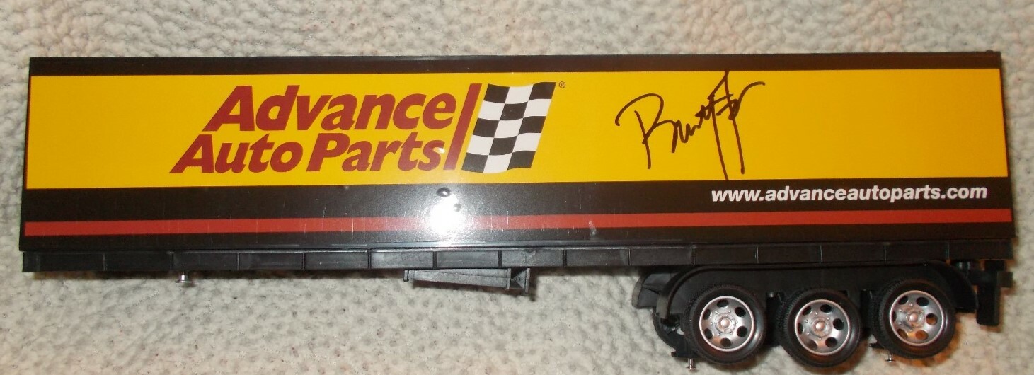 Brittany Force Signed Advance Auto Parts Remote Control Semi Truck 2018
