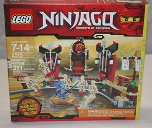lego ninjago skeleton bowling