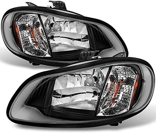 Faróis pretos Freightliner Business Class M2 2004-2012 | 2003-13 M2 106 - Imagem 2 de 4