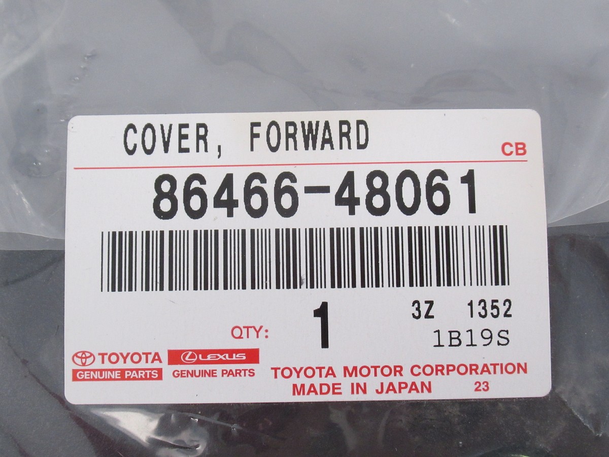Genuine OEM Toyota 86466-48061 Lane Assist Camera Cover 2017-2019