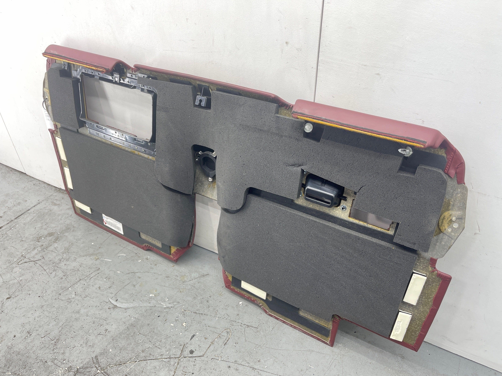 2020-2023 MCLAREN GT REAR BEHIND SEAT TRIM PANEL COVER BAROLO RED 22NB343GP OEM