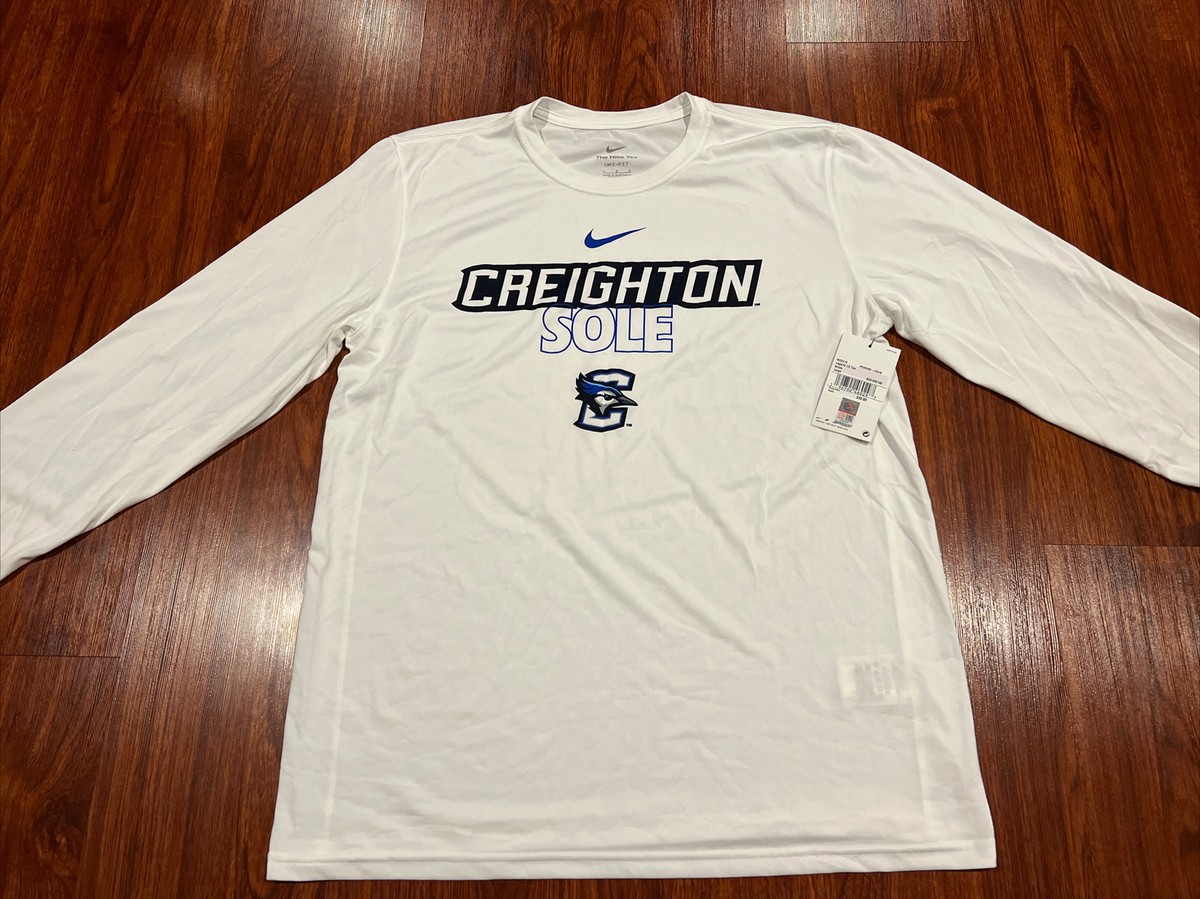 Nike Men's Creighton March Madness Long Sleeve Bench Jersey Shirt