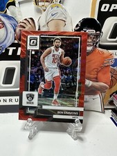 2022 2023 Optic Ben Simmons Red Wave holo Sp ssp Asia 16 Prizm Nets