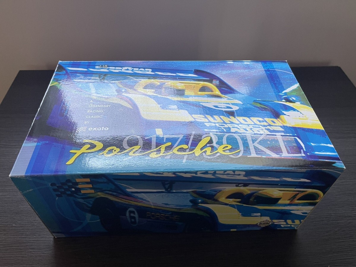 Exoto 1 18 1973 Porsche 917/30 Can-am Mark Donohue Bonus Rollin
