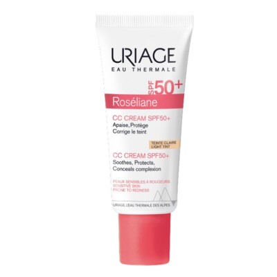 Uriage Roseliane Anti-redness CC cream with SPF 50+, 40 ml