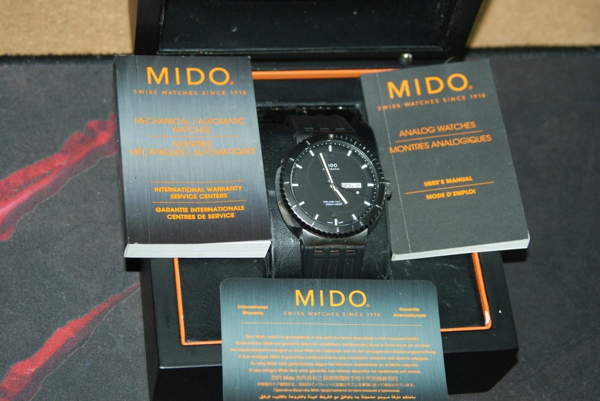 Mido swiss shop watches since 1918