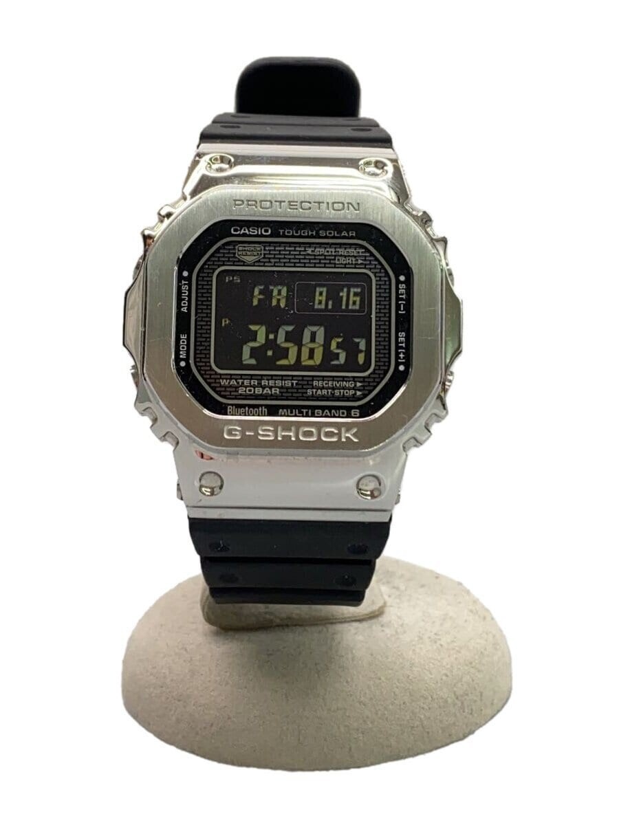 CASIO G-SHOCK GMW-B5000-1JF Silver/Black Resin Tough Solar CASIO G-SHOCK GMW-B5000-1JF Silver/Black Resin Tough Solar