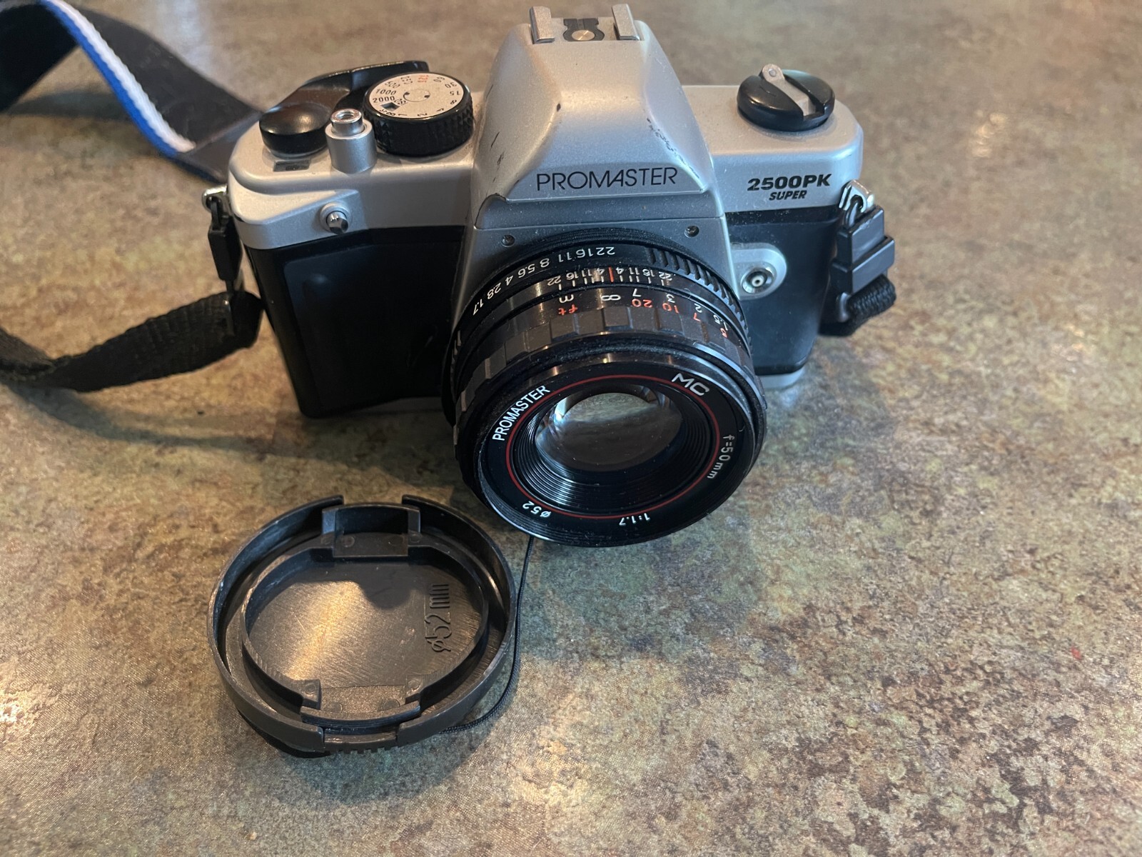Promaster 2500PK Super film SLR camera 50mm lens [untested] | eBay