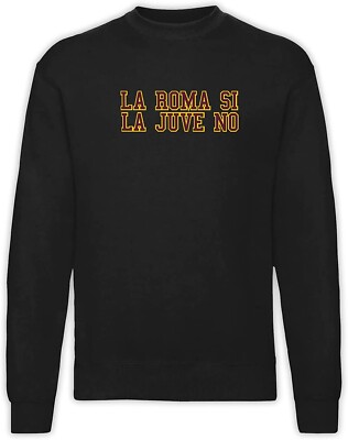 Felpa Con Cappuccio E T-Shirt Settantallora - Supporter Ultras Roma - 'Si Il Feye No' - Maglia Celebrativa Conference League