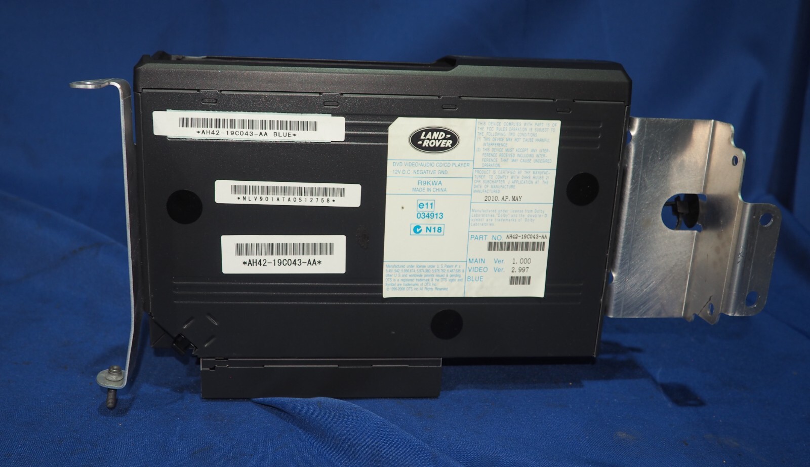 2010-2020 Aston Martin Rapide 6 Disc DVD CD Player Reciever OEM W/Warranty