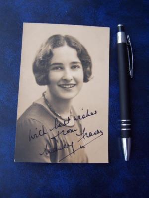 Nancy Fraser   Autograph (code J21) please scroll down