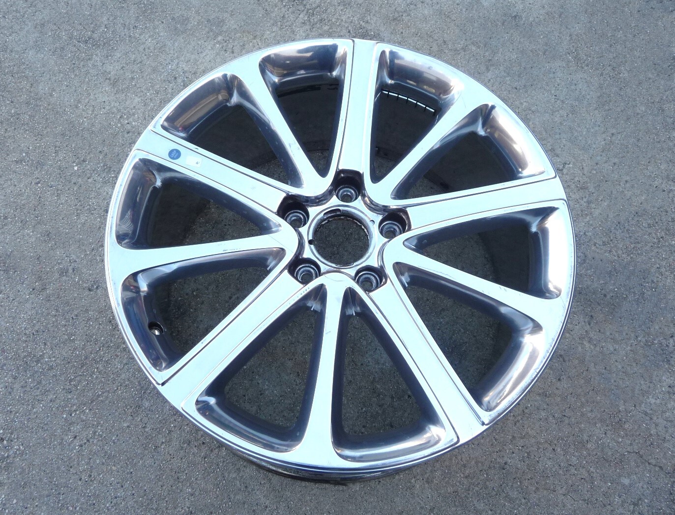 19-22 Bentley Continental GT Front Wheel Rim 9.5JX21H2 3SA601025AM Scratch OEM