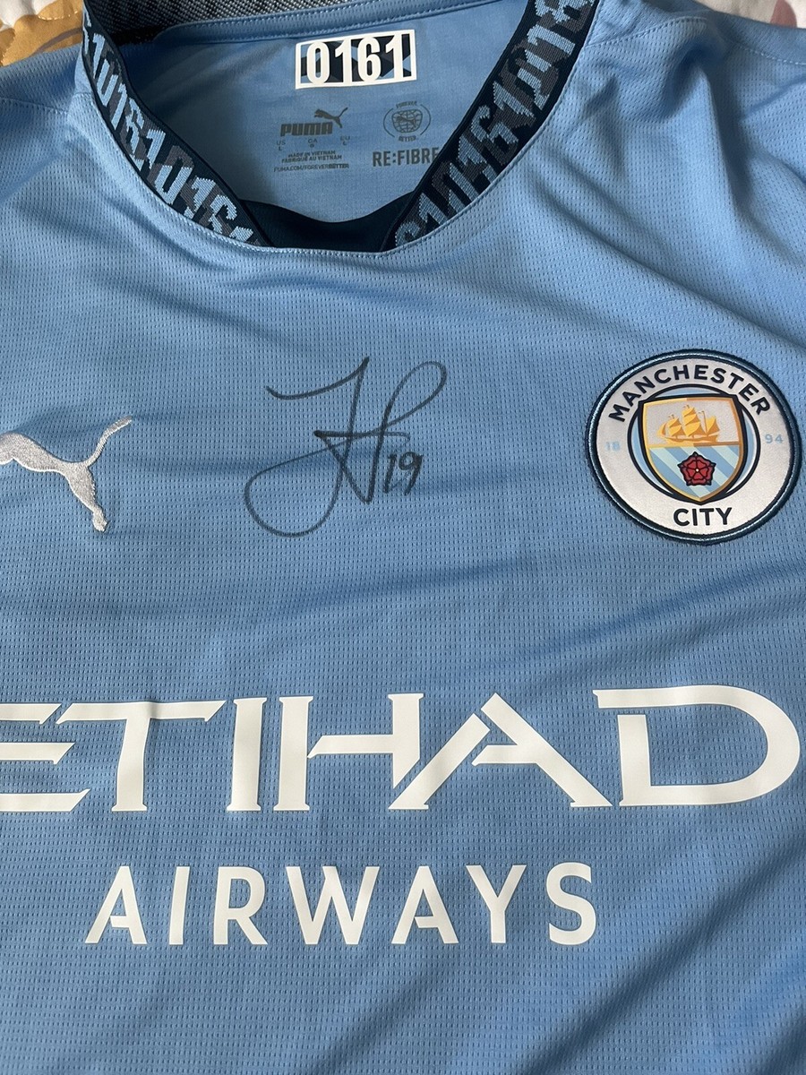 価格相談】 マンチェスター・シティ J. ALVAREZ 19番 シャツ XL 2023