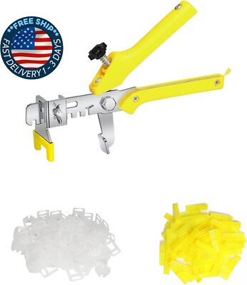 #ad #ad Sistema de nivelación azulejos con alicates 3400 clips espaciadores de azulejos $142.99