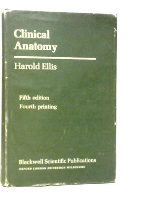 Klinische Anatomie, eine Revision und angewandte Anatomie (Harold Ellis-1974) (ID: 51192)