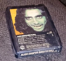 Alice Cooper - Goes To Hell 8 track tape Cartridge NEEDS NEW SPLICE MS 2896