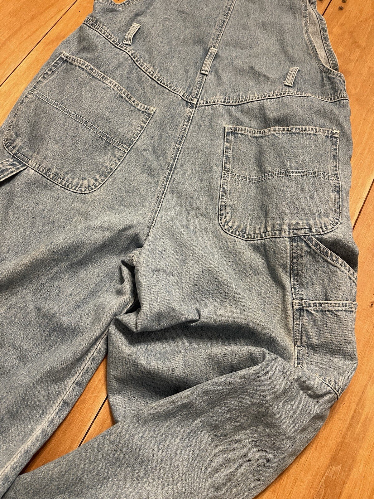 Vintage Disney Denim Overalls L Winnie The Pooh E… - image 14