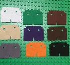 pick 6 Colors custom made to fit lego minifigs Trench Coat cape Black brown  Red