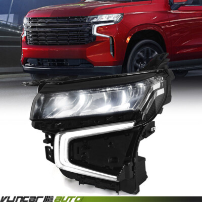 For 2021-2023 Chevy Tahoe Suburban Full LED Headlight Headlamp Light Lamp Driver