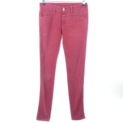 CLOSED Jeans Denim Pants Coloured PEDAL STAR Slim Rot Gr. 26