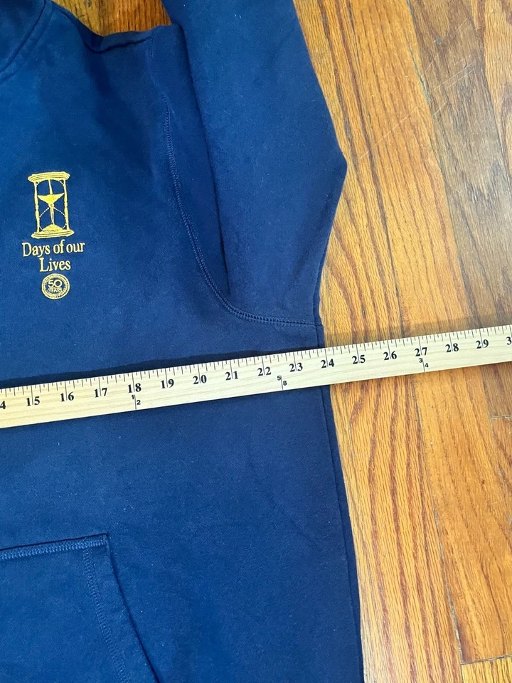 Day's of Our Lives 50th Anniversary Crew Zip Front Sweatshirt/Hoodie EUC Large - Image 4 of 4