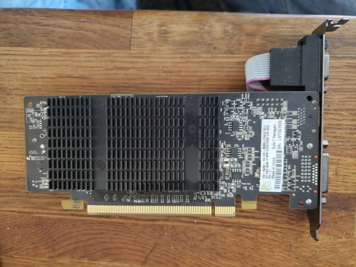 XFX ATI Radeon HD 5450 (HD-545X-YNH2) 512 MB / 512 MB (max) DDR2