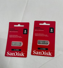Sandisk MicroSD ADAPTER and 8GB FLASH DRIVE 2-Flash Drive-11 Adapter 