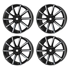 Genuine Ferrari F12 Set Of Diamond-polished 2 Tone Rims Front And Rear 70004424 Genuine Ferrari F12 Set Of Diamond-polished 2 Tone Rims Front And Rear 70004424