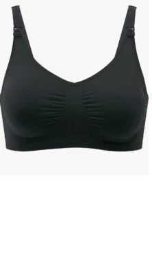 Medela Schwangerschafts- und Still-BH Nahtloser, bügelloser BH,Grösse:L,Schwarz