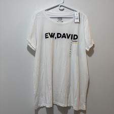 Schitt$ Creek Ew, David Slim Fit Graphic T-Shirt Women’s Size 3XL