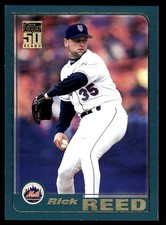 Rick Reed 2001 Topps #103 New York Mets MLB READ FREE SHIPPING AutographDen