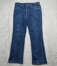 Vintage 80s Lee Riders Jeans Men 34x30 Talon Zipper Union Made Medium Wash Denim