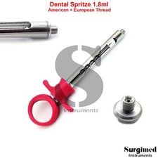 Anästhesie Dental Spritze Zahnarzt Zylinderampullen Aspirationsspritze Injektion