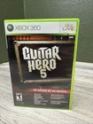 Guitar Hero 5 (Microsoft Xbox 360, 2009) With Manual