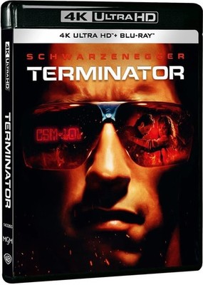 Terminator / The Terminator 4K Ultra HD + Blu Ray Arnold Schwarzenegger DT Ton