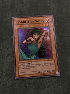 Yugioh Goddess of Whim MP1-003 Super Rare - NM  