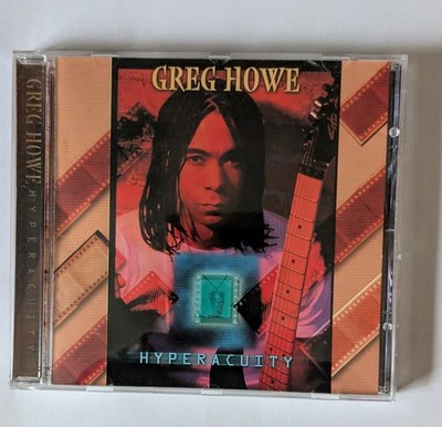 GREG HOWE cd HYPERACUITY  2000 Album Jazz Fusion Guitar