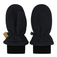 Winter Fleece Mittens for Babies  Kids 6-24 Months Black
