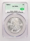 1898-O MORGAN SILVER DOLLAR CACG MS 64 CAC