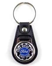 FORD MOTOR CO. KEY FOB RING CHAIN, SINCE 1903, MODEL TT, T, AA, A, BB, F-SERIES