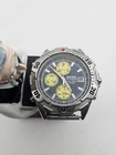 Men's Vintage 1998 ALARM CHRONOGRAPH Watch SEIKO 7T32-7F69 New Battery