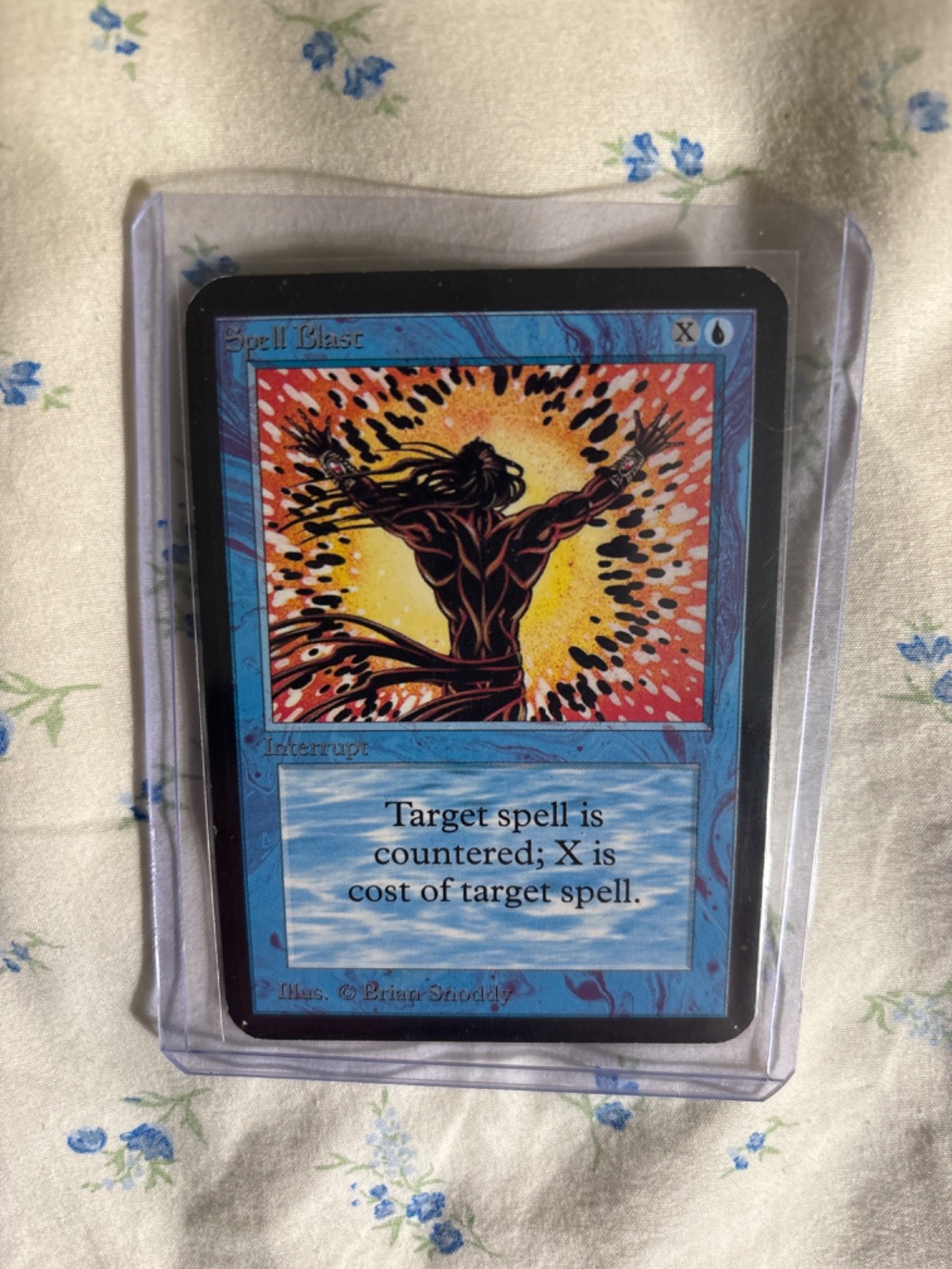 Magic The Gathering Spell Blast Alpha Edition Regular