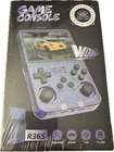 NEW R36S Retro Handheld Game Console 64GB Factory Sealed Purple IPS RK3326