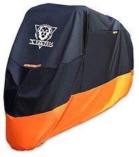 Motorcycle Cover   All Season Waterproof Outdoor Protection   Fit up to 116